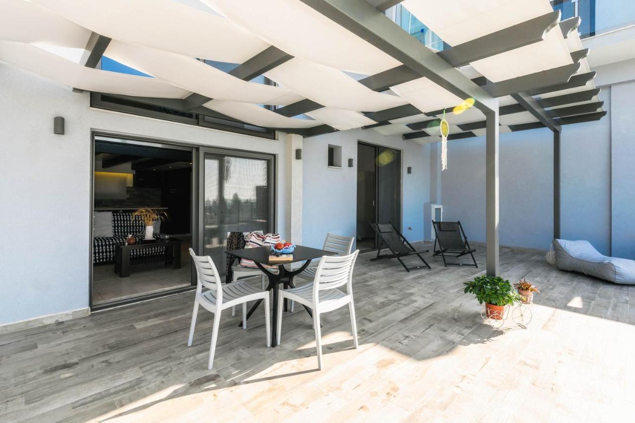 Alonaki Apartments Agios Leon Dış mekan fotoğraf